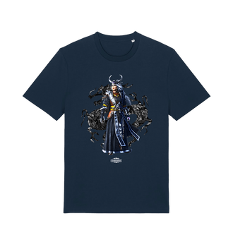 French Navy Printed T-shirt