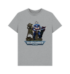 Athletic Grey Primaris Lieutenant vs Necron Warrior T Shirt