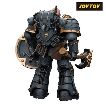 JoyToy Warhammer The Horus Heresy Action Figure - Space Wolves Grey Slayer Pack, Huscarl (1/18 Scale)