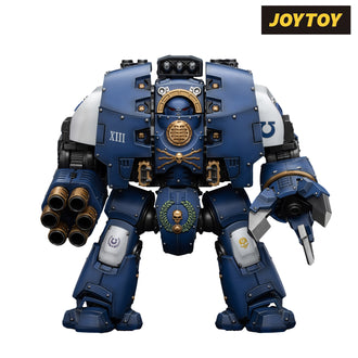 JoyToy Warhammer The Horus Heresy Action Figure - Ultramarines  Leviathan Dreadnought with Cyclonic Melta Lance and Siege Claws (1/18 Scale) Preorder