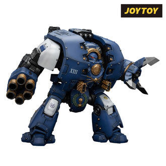 JoyToy Warhammer The Horus Heresy Action Figure - Ultramarines  Leviathan Dreadnought with Cyclonic Melta Lance and Siege Claws (1/18 Scale) Preorder