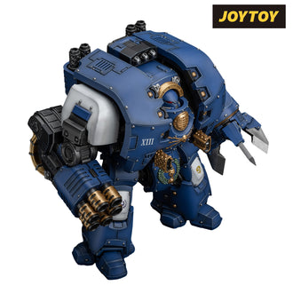 JoyToy Warhammer The Horus Heresy Action Figure - Ultramarines  Leviathan Dreadnought with Cyclonic Melta Lance and Siege Claws (1/18 Scale) Preorder