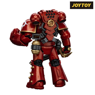 JoyToy Warhammer The Horus Heresy Action Figure - Thousand Sons, Legion MKIV Tactical Squad, Sergeant with Power Fist (1/18 Scale) Preorder