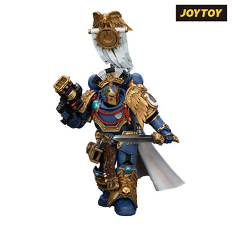 JoyToy Warhammer The Horus Heresy Action Figure - Ultramarines, Legion Praetor with Power Sword and Volkite Serpenta (1/18 Scale)