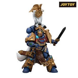 JoyToy Warhammer The Horus Heresy Action Figure - Ultramarines, Legion Praetor with Power Sword and Volkite Serpenta (1/18 Scale) Preorder