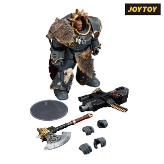 JoyToy Warhammer The Horus Heresy Action Figure - Space Wolves, Hvarl Red-Blade (1/18 Scale) Preorder