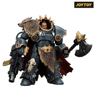 JoyToy Warhammer The Horus Heresy Action Figure - Space Wolves, Hvarl Red-Blade (1/18 Scale) Preorder