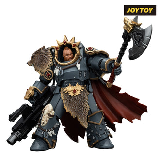 JoyToy Warhammer The Horus Heresy Action Figure - Space Wolves, Hvarl Red-Blade (1/18 Scale) Preorder