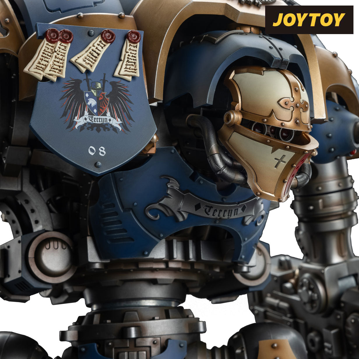 JoyToy Warhammer: 40,000 Action Figure - Imperial Knights, House Terryn, Knight Paladin (1/18 Scale)