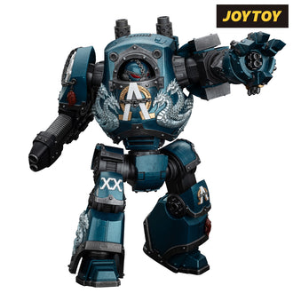 JoyToy Warhammer The Horus Heresy Action Figure - Alpha Legion, Contemptor Dreadnought with Gravis Plasma Cannon (1/18 Scale) Preorder