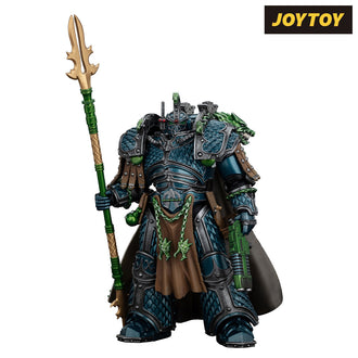 JoyToy Warhammer The Horus Heresy Action Figure - Alpha Legion, Alpharius, Primarch of the XXth Legion (1/18 Scale) & Exclusive T Shirt Preorder