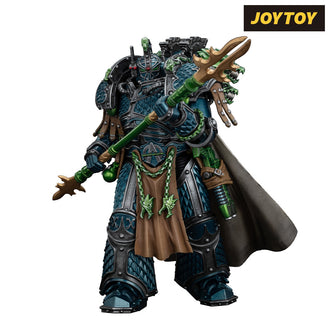 JoyToy Warhammer The Horus Heresy Action Figure - Alpha Legion, Alpharius, Primarch of the XXth Legion (1/18 Scale) & Exclusive T Shirt Preorder