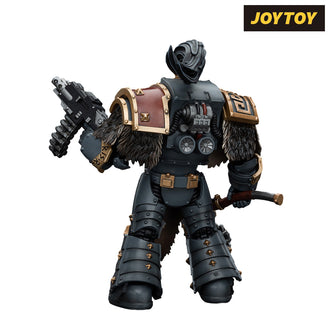 JoyToy Warhammer The Horus Heresy Action Figure - Space Wolves Varagyr Wolf Guard Squad Varagyr Terminator 2 (1/18 Scale)