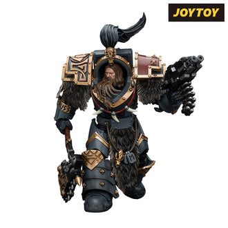 JoyToy Warhammer The Horus Heresy Action Figure - Space Wolves Varagyr Wolf Guard Squad Varagyr Terminator 2 (1/18 Scale)