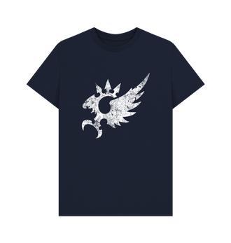 Navy Blue Emperor's Children Battleworn Insignia T Shirt