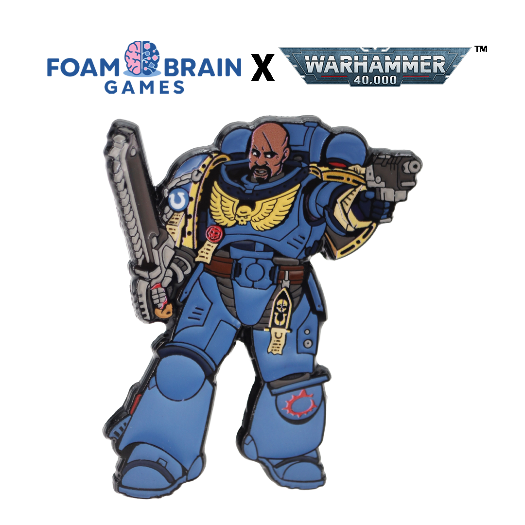 Warhammer 40,000 Mystery Loot: Ultramarines vs. Tyranids Enamel Pin USA