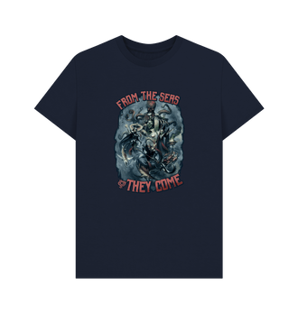 Navy Blue Idoneth Deepkin Lotann T Shirt