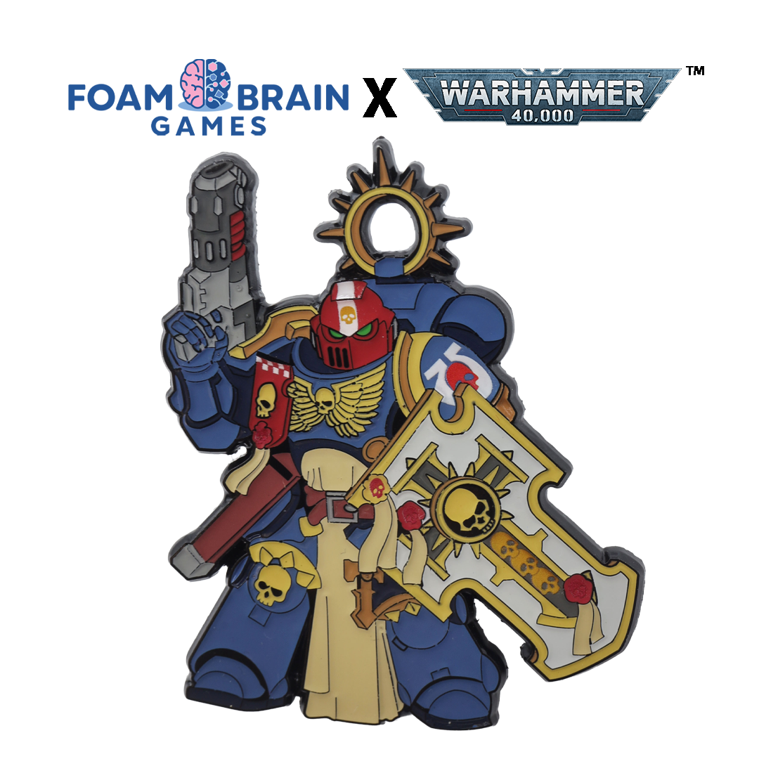 Warhammer 40,000 Mystery Loot: Ultramarines vs. Tyranids Enamel Pin USA