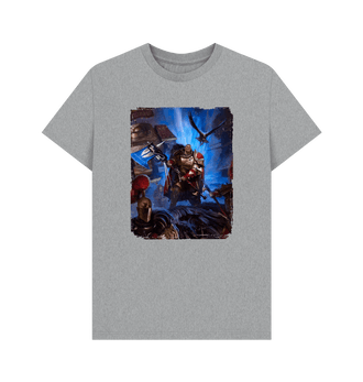 Athletic Grey Adeptus Custodes - Warden T Shirt