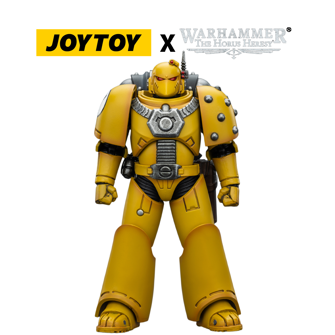 JoyToy Warhammer The Horus Heresy Action Figure - Imperial Fists, MKVI Legionary (1/18 Scale)