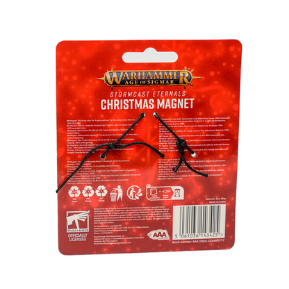Warhammer Age of Sigmar: Stormcast Christmas Magnet