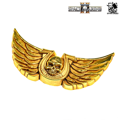 Starforged Warhammer 40,000: Space Marine 2 Ultramarines Courage & Honour Pin Badge