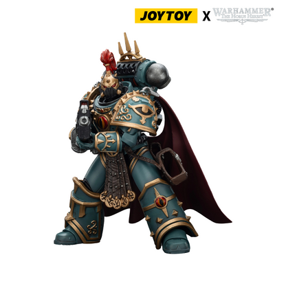 JoyToy Warhammer The Horus Heresy Action Figure - Sons of Horus ‘Little’ Horus Aximand, Captain of the 5th Company (1/18 Scale) Preorder
