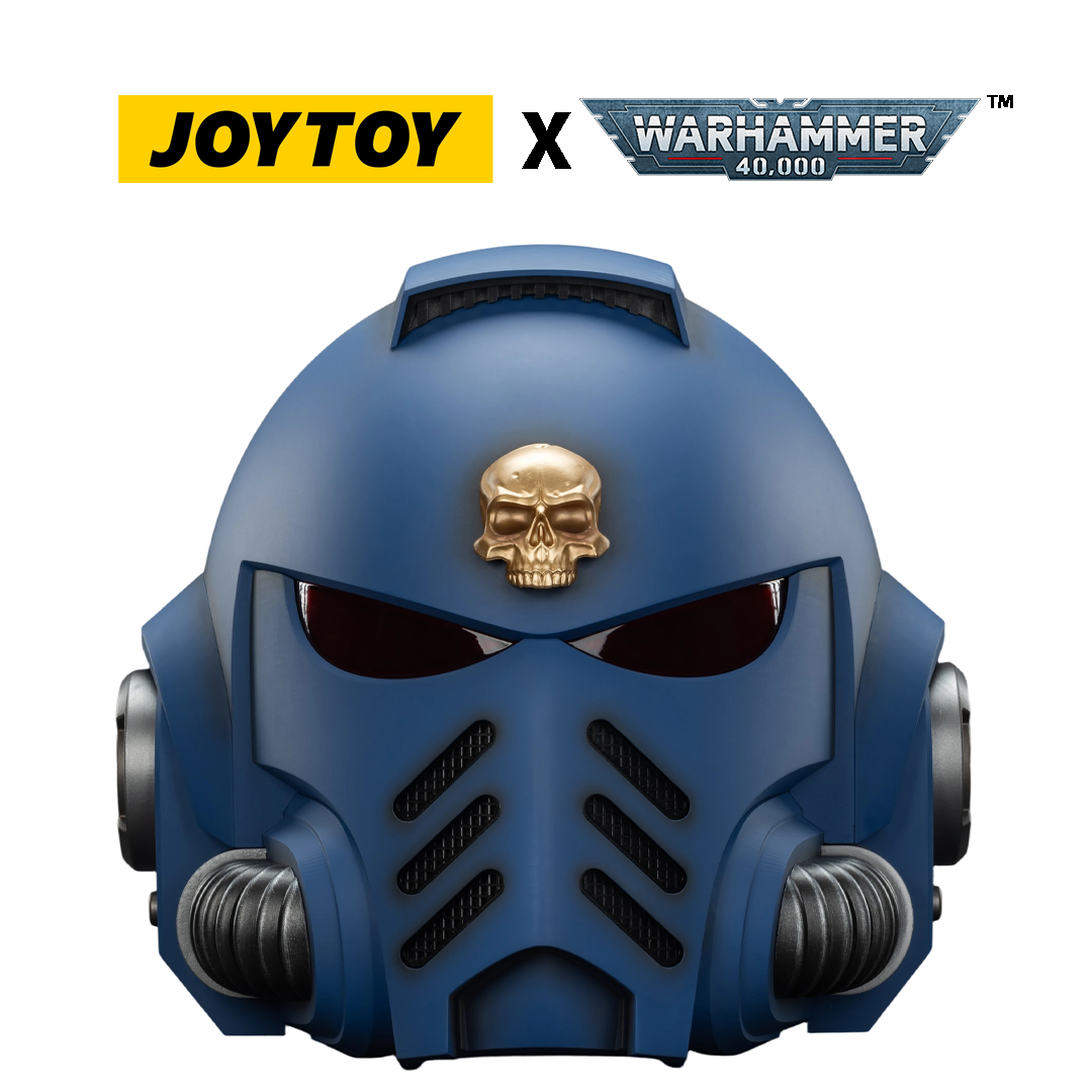 JoyToy Warhammer 40,000: Ultramarines Captain Mk X Helmet (1/1 Scale) Preorder