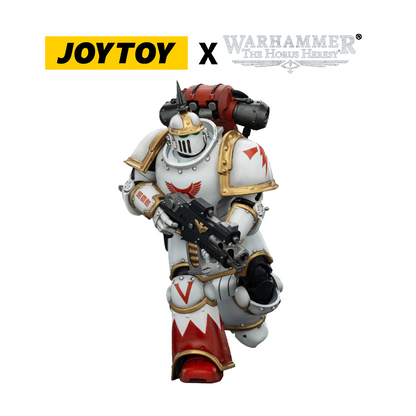 JoyToy Warhammer The Horus Heresy Action Figure - White Scars, MKIII Tactical Legionary (1/18 Scale)