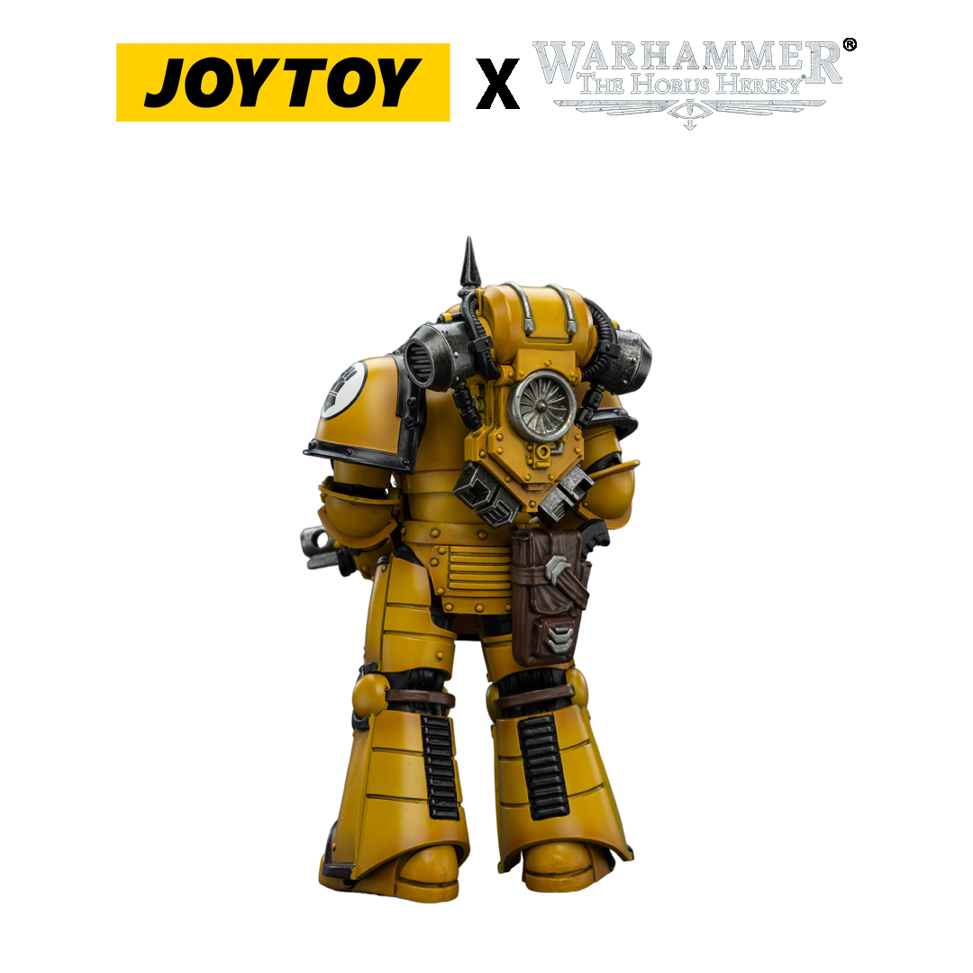 JoyToy Warhammer The Horus Heresy Action Figure - Imperial Fists, MKIII Legionary (1/18 Scale) Preorder