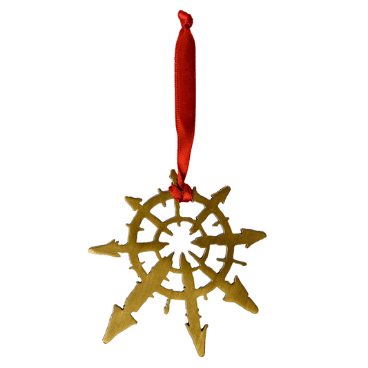 Warhammer 40000: Chaos Star Tree Decoration