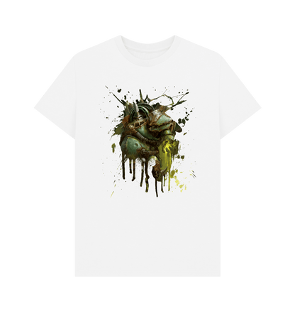White Death Guard Typhus Splatter T Shirt