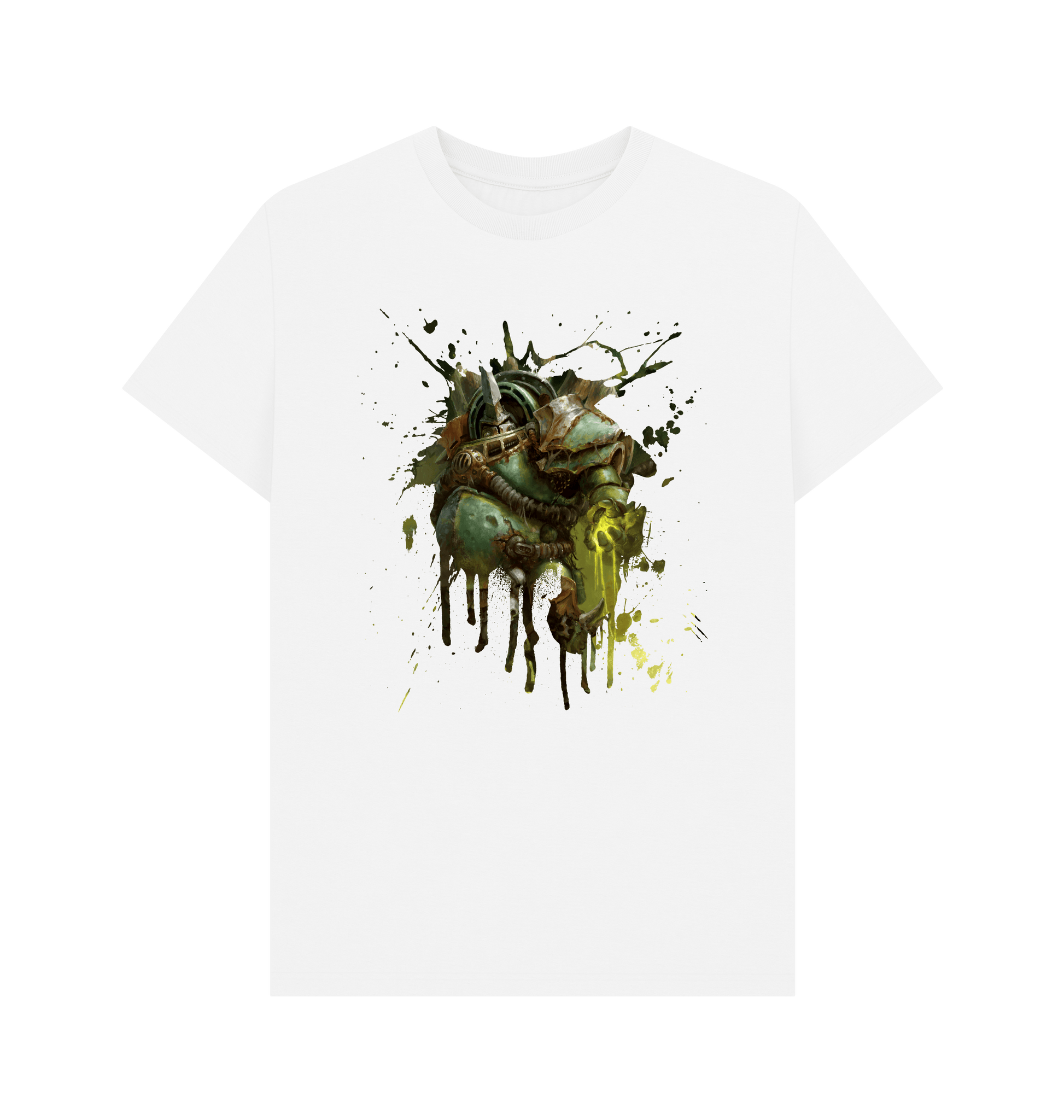 White Death Guard Typhus Splatter T Shirt