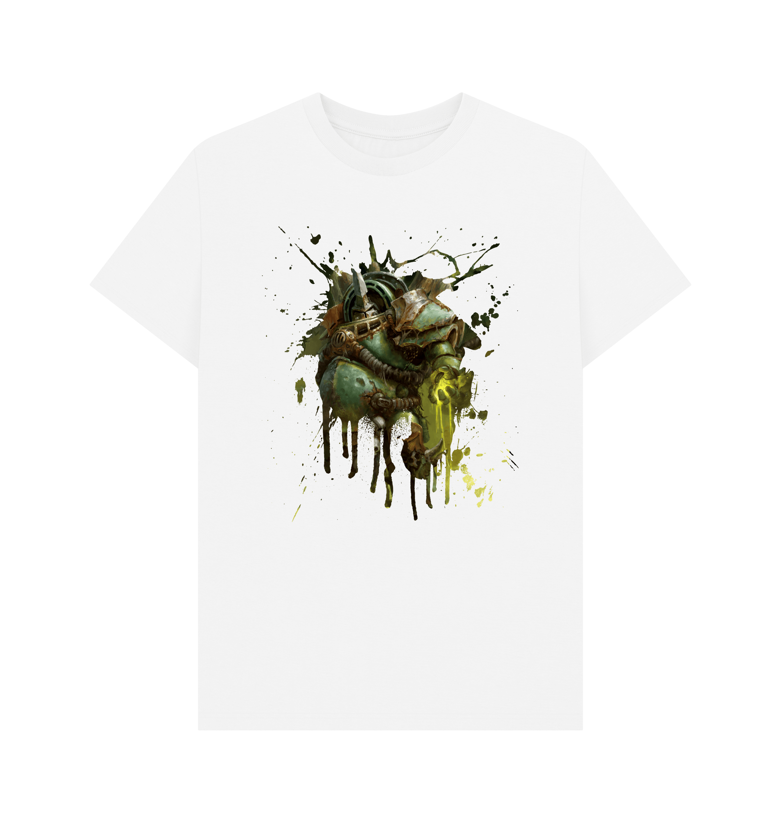 White Death Guard Typhus Splatter T Shirt