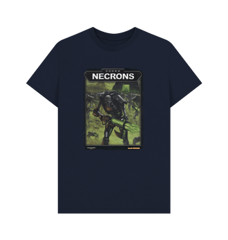 Navy Blue Warhammer 40,000 3rd Edition: Codex Necrons T Shirt