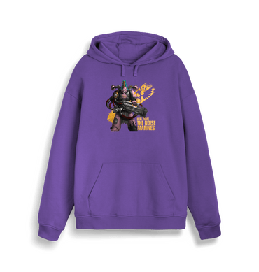 Purple Love Printed Sweater Front