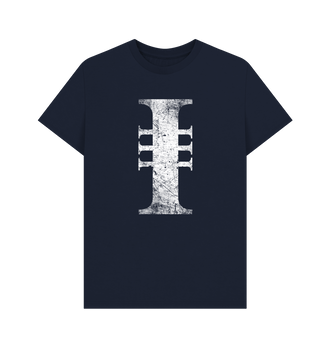 Navy Blue Inquisition Battleworn Insignia T Shirt