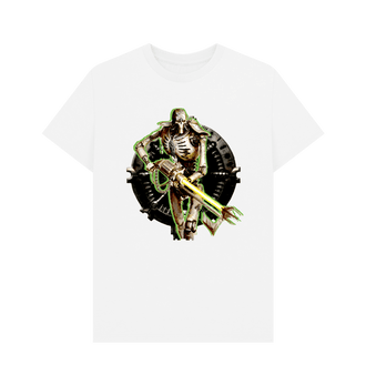 White Necrons Warrior White T Shirt