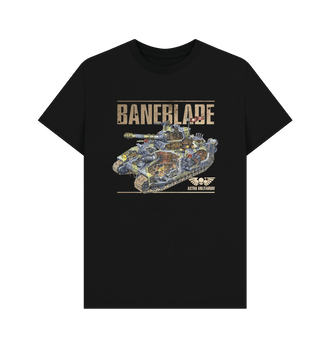 Black Premium Astra Militarum Baneblade T Shirt