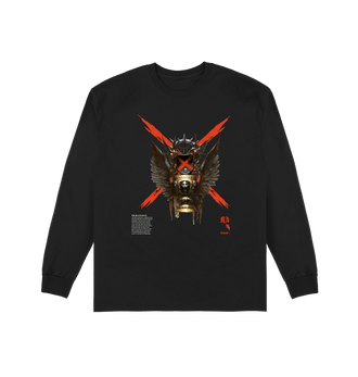 Black Blood Angels Black Rage Long Sleeved T Shirt