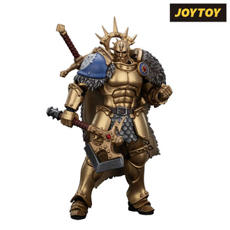 JoyToy Warhammer Age of Sigmar Action Figure - Stormcast Eternals, The Blacktalons, Hendrick The Silver Wolf (1/18 Scale) Preorder