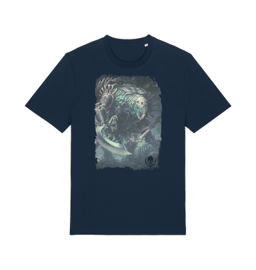 French Navy Printed T-shirt