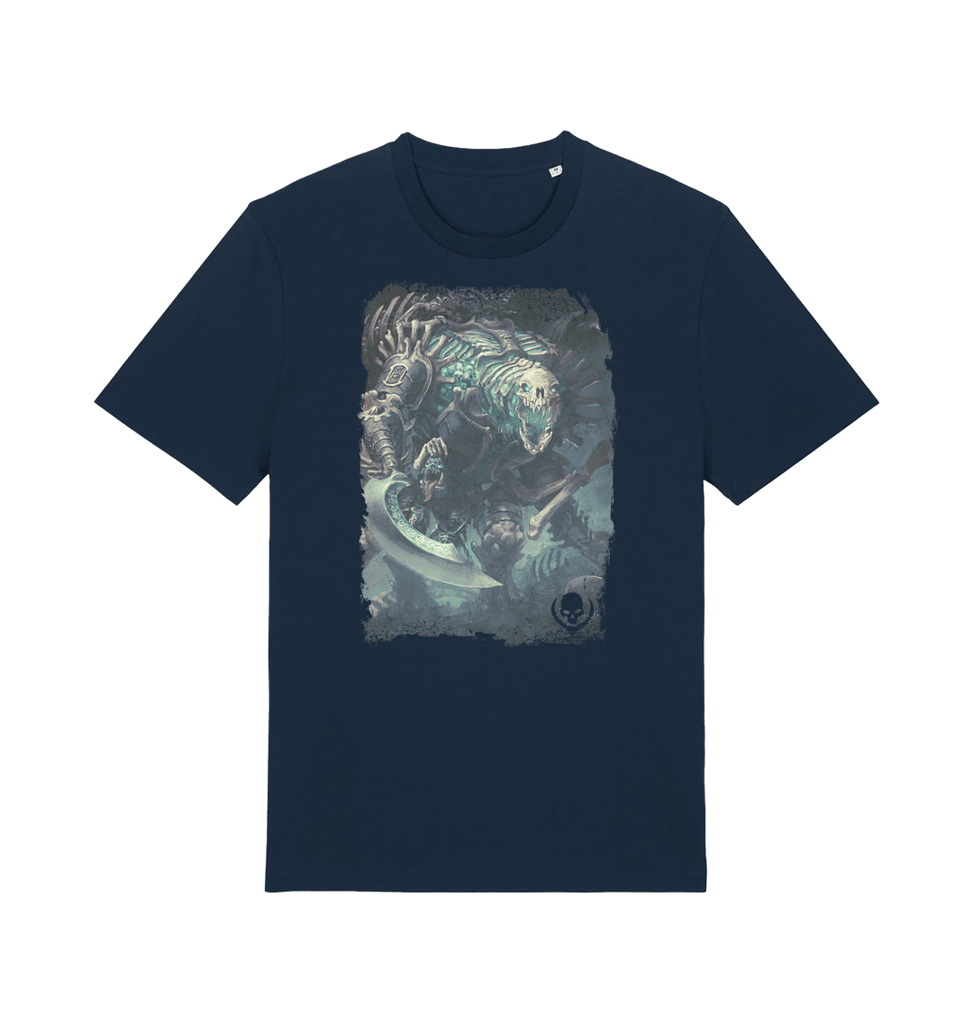 French Navy Printed T-shirt