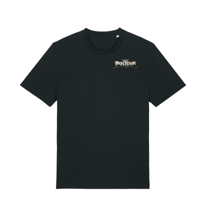 Black Printed T-shirt Front