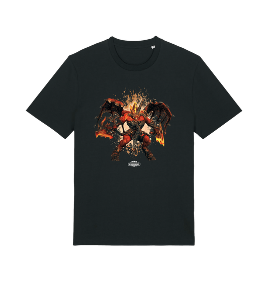 Black Printed T-shirt