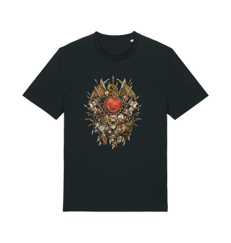 Black Premium Warhammer The Old World Orc & Goblin Crest T Shirt