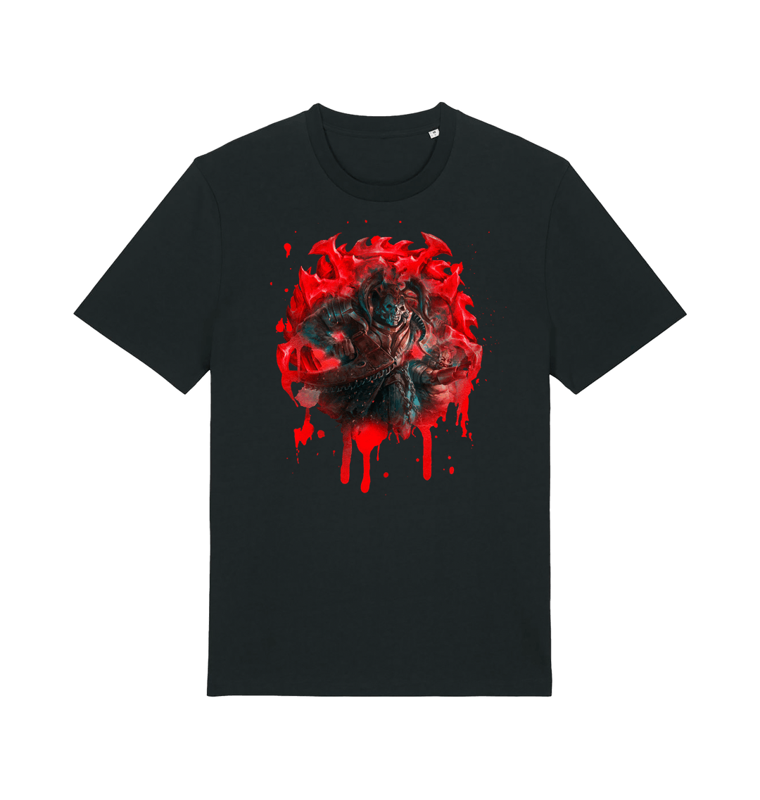 Black Printed T-shirt