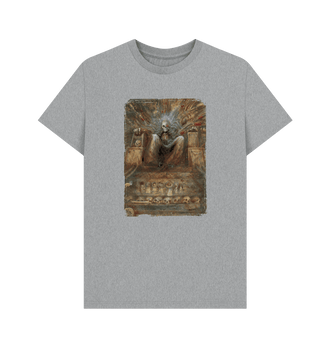 Athletic Grey Premium GRIMDARK - The Golden Throne T Shirt