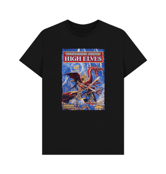 Black Warhammer Fantasy Battle 4th Edition - Warhammer Armies: High Elves T Shirt