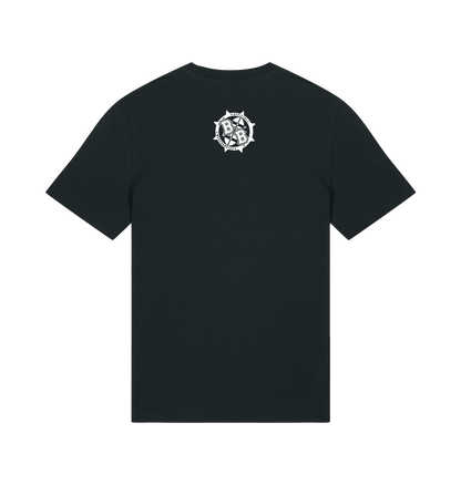 Black Printed T-shirt Back